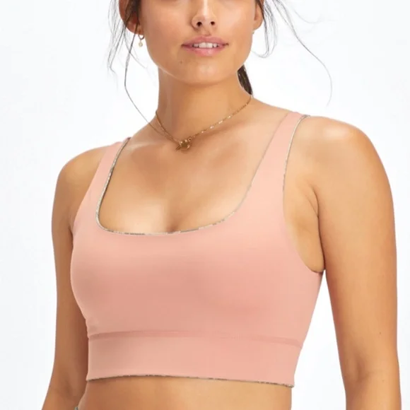 Fabletics Harlyn Midi Medium Impact Reversible Sports Bra - Picture 2 of 2